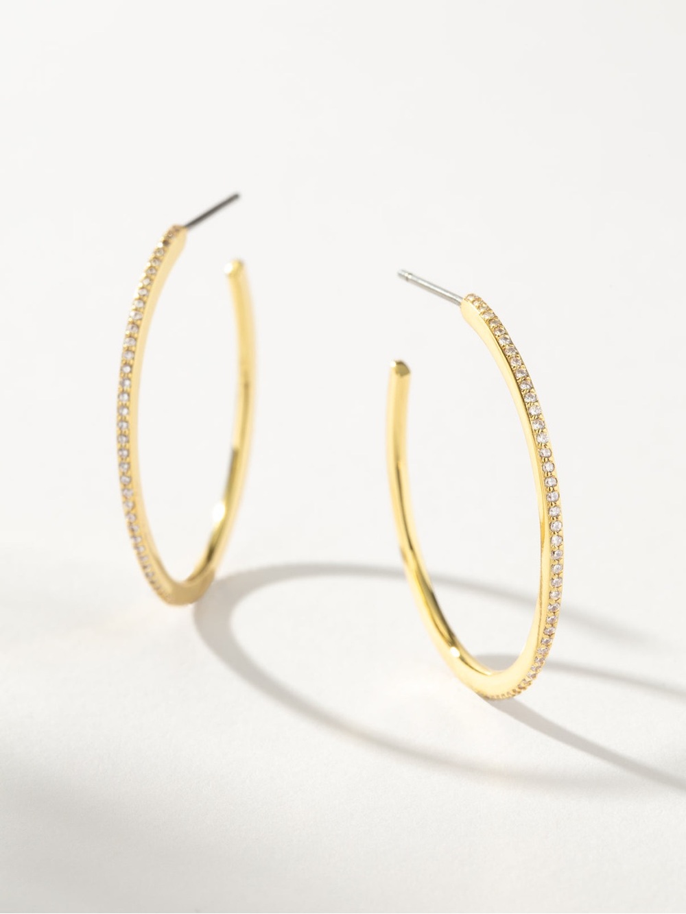 Uncommon James Pavé Hoop Earrings